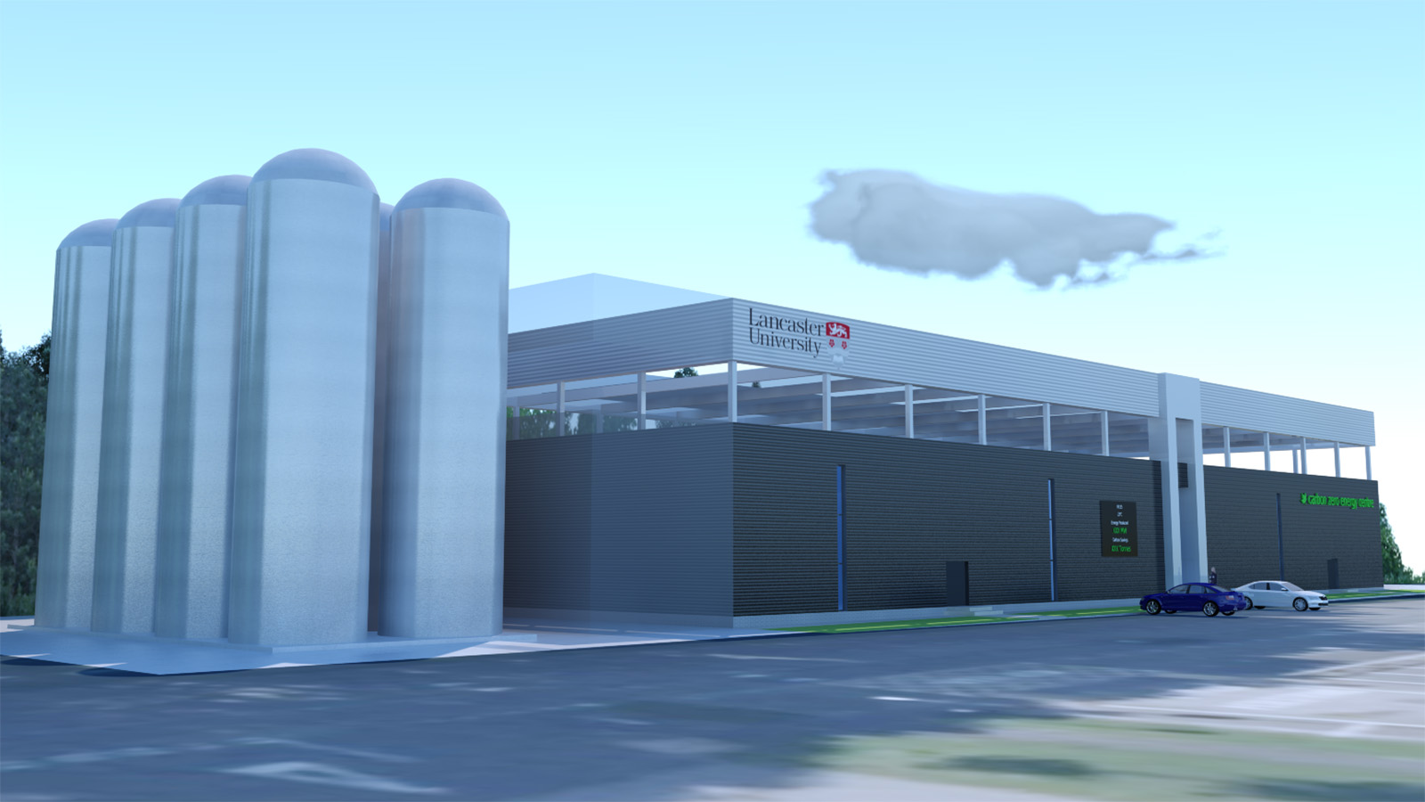 Artists impression of the new energy centre